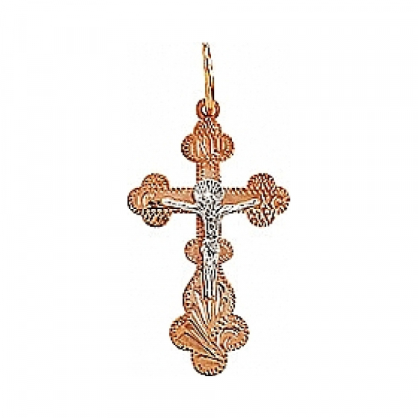 Крест с ручной разгравировкой № 77178