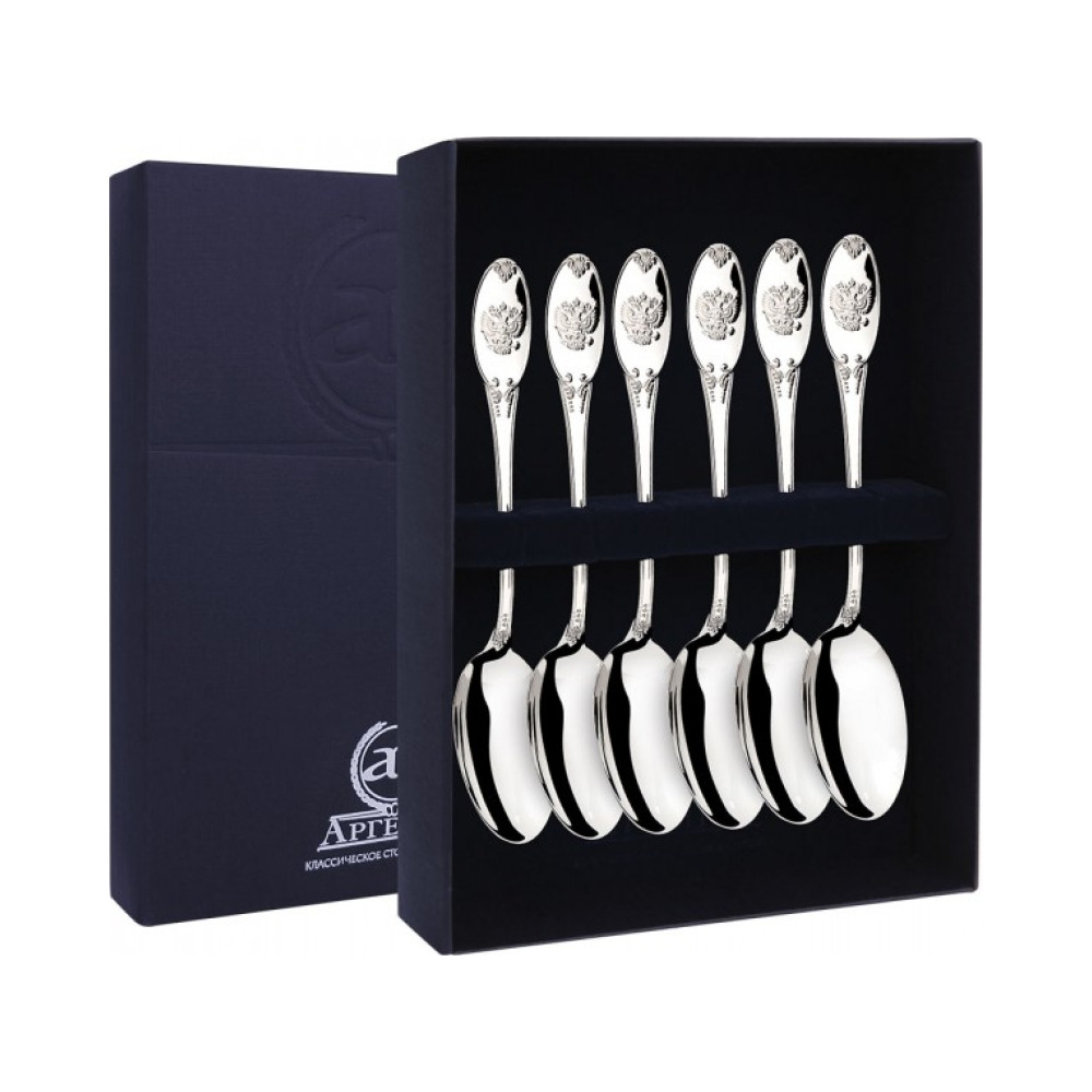 Набор серебряных чайных ложек «Единство»