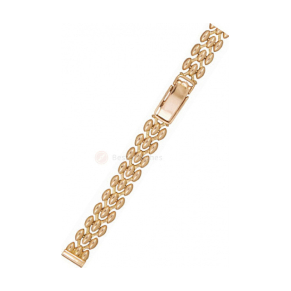 Фотография: золотой браслет для часов № 51067 - #1