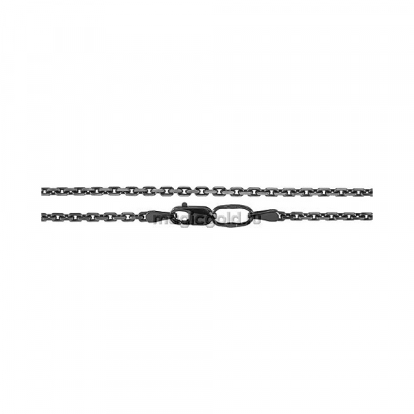 Серебряная цепь чернённая № 141199