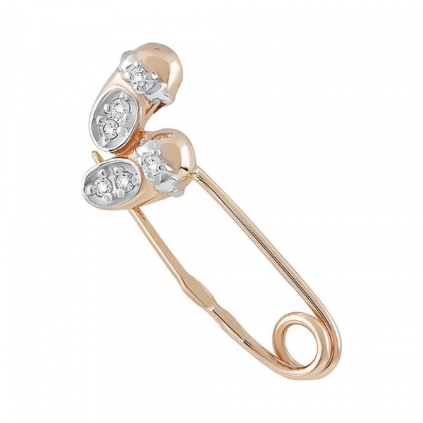 Булавка с фианитами № 135240