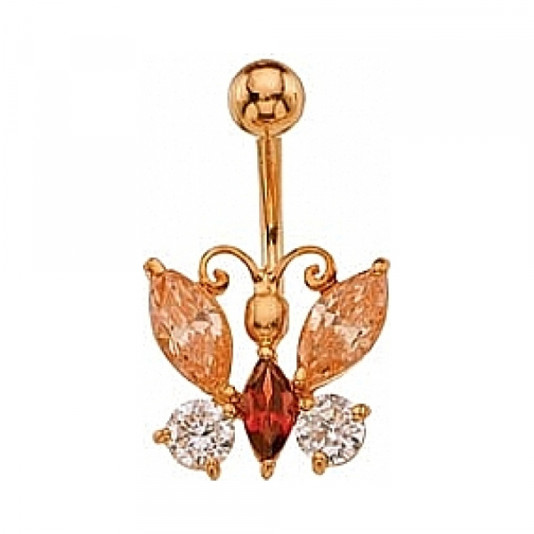 Пирсинг с фианитом № 27068