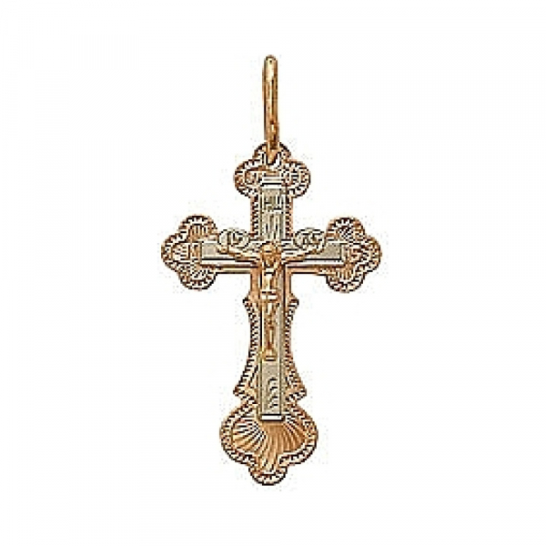 Крест с ручной разгравировкой № 70439