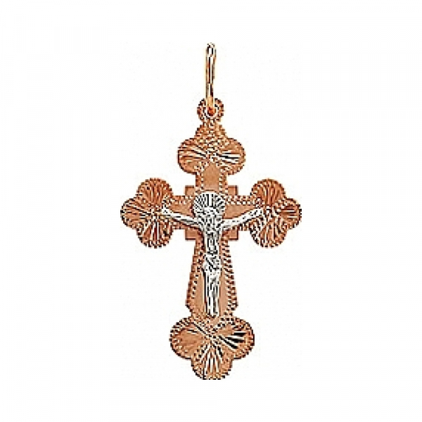 Крест с ручной разгравировкой № 77473