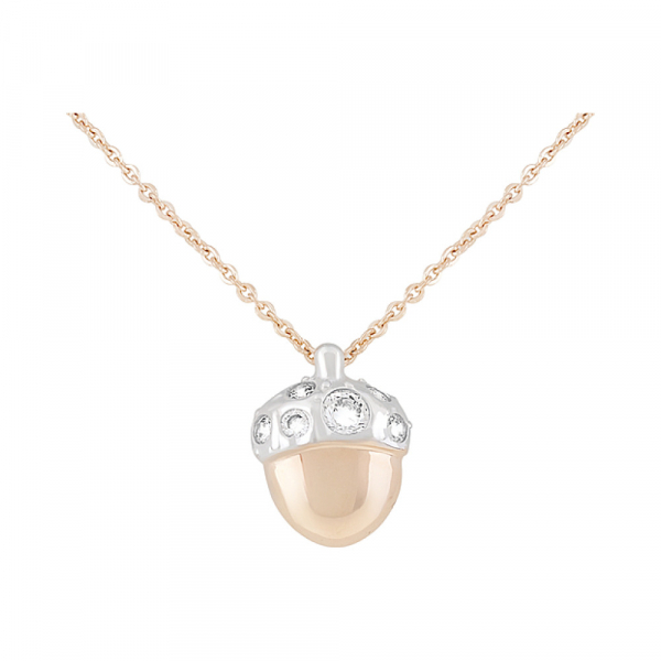 Золотое колье с фианитами № 127785