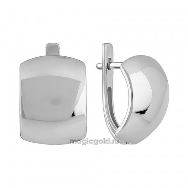 Серебряные серьги  б\к № 137768