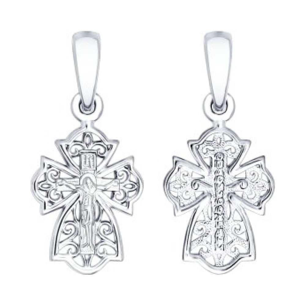 Серебряная подвеска без камня № 159854