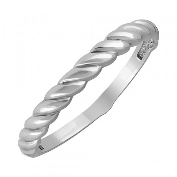 Серебряное кольцо с фианитом № 133022