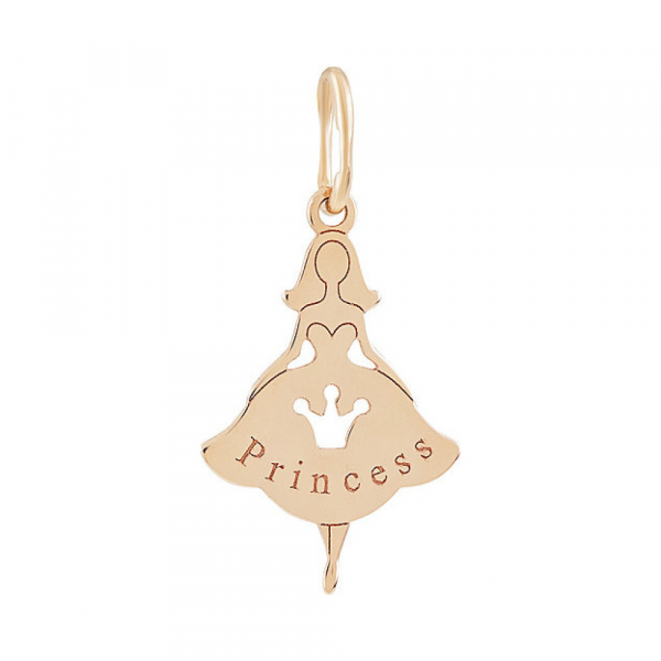 Золотая подвеска без камня № 134920