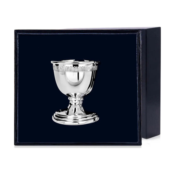 Подставка для яйца Император из серебра 925 пробы