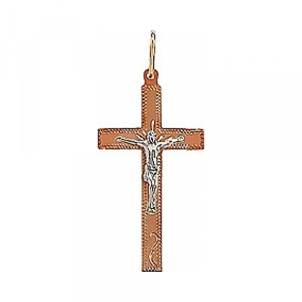 Крест с ручной разгравировкой № 77175