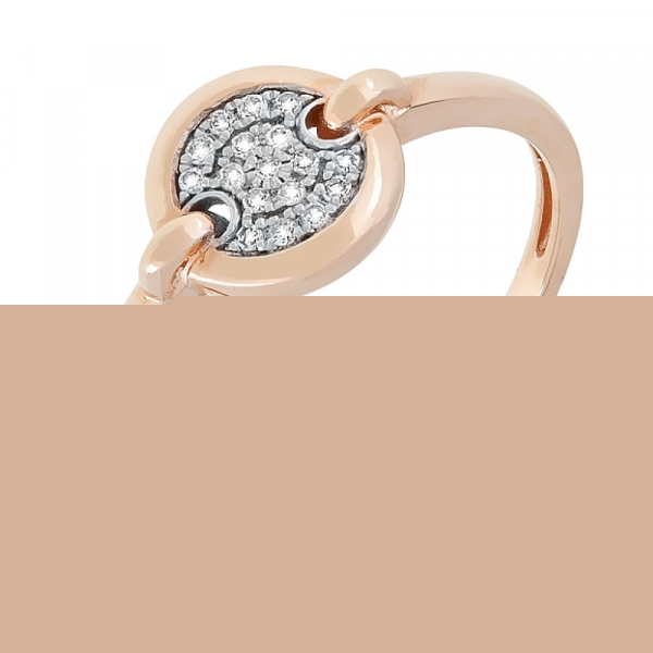 Золотая подвеска с эмалью № 129926