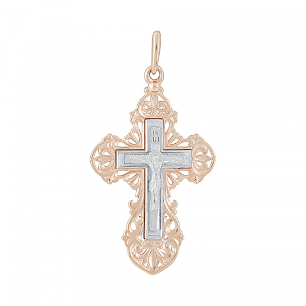 Крест литой с накладкой б/з № 123564