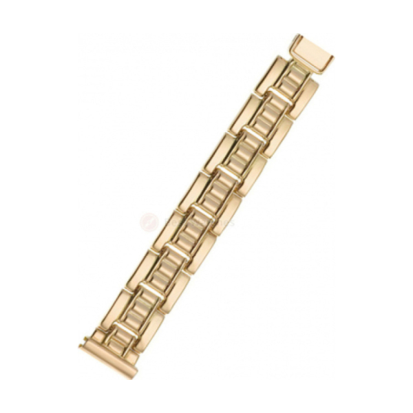 Золотой браслет для часов № 54253
