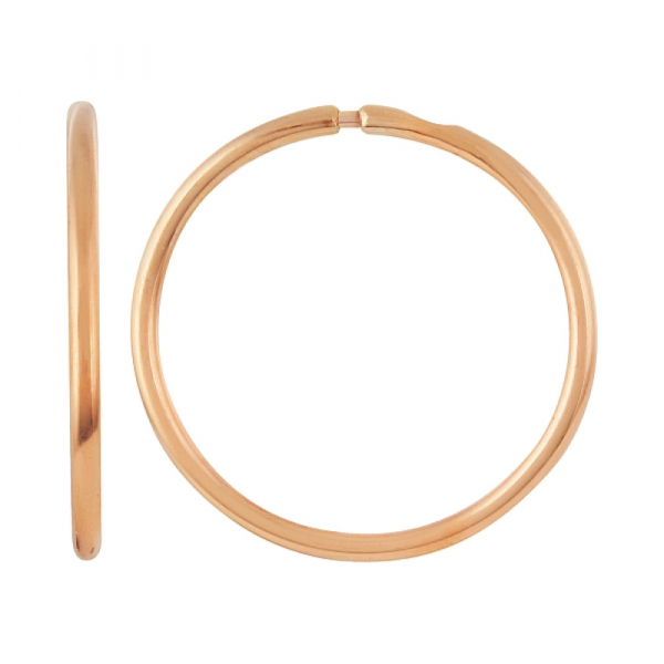 Золотые серьги конго № 100567