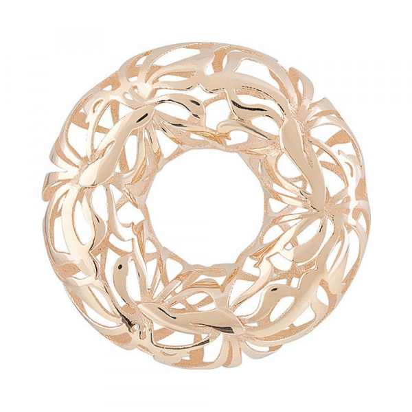 Золотая подвеска без камня № 128871