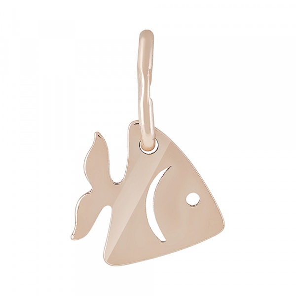 Золотая подвеска без камня № 123475