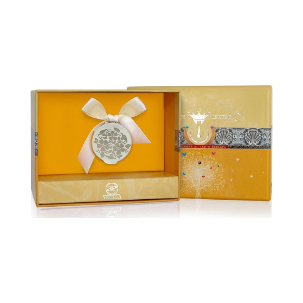 Шкатулка с рисунком "Цветы"