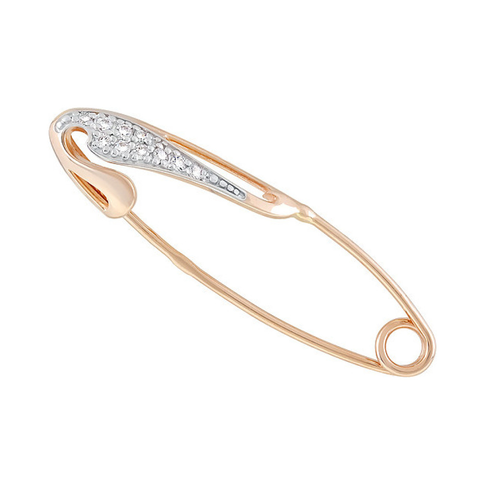 Булавка с фианитом № 120964