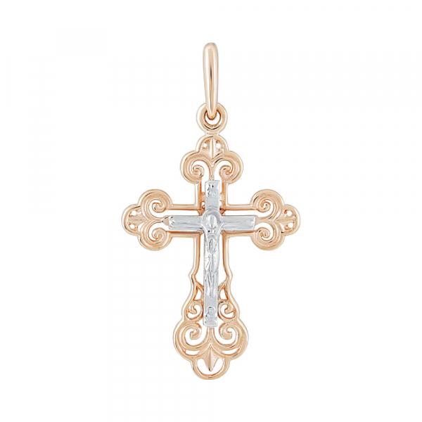 Крест литой с накладкой б/з № 123574