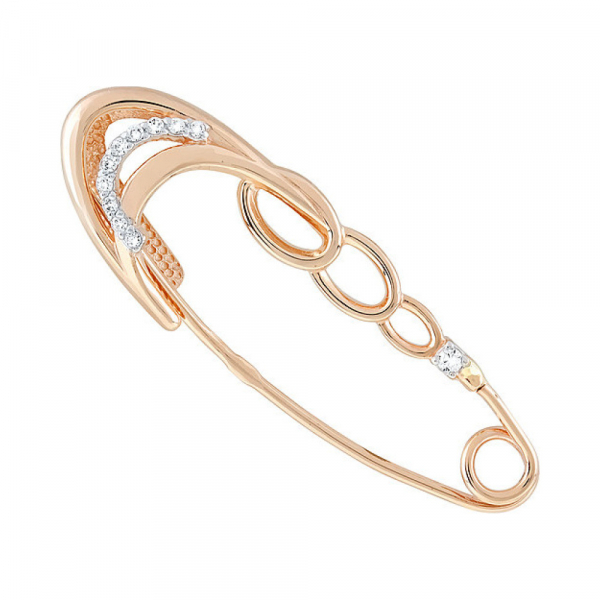 Булавка с фианитом № 120966