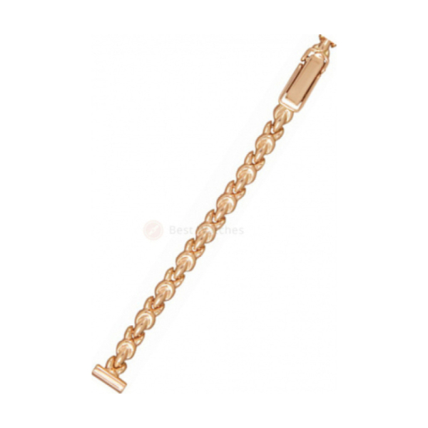 Золотой браслет для часов № 51062