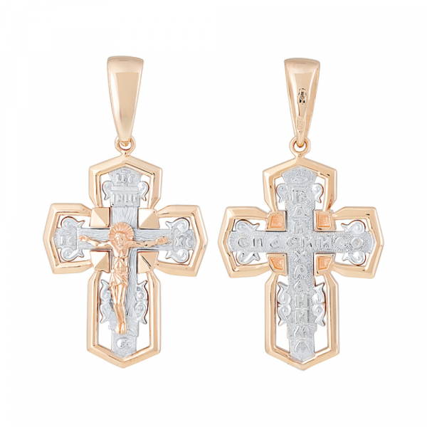 Крест литой с накладкой б/з № 129491