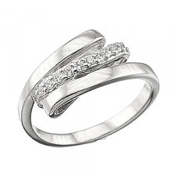  Кольцо с фианитом GL № 38492