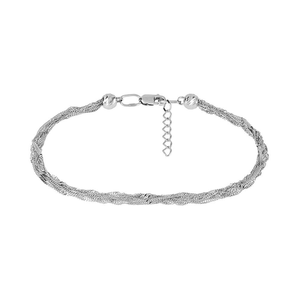 Золотой браслет с удлинителем № 122516