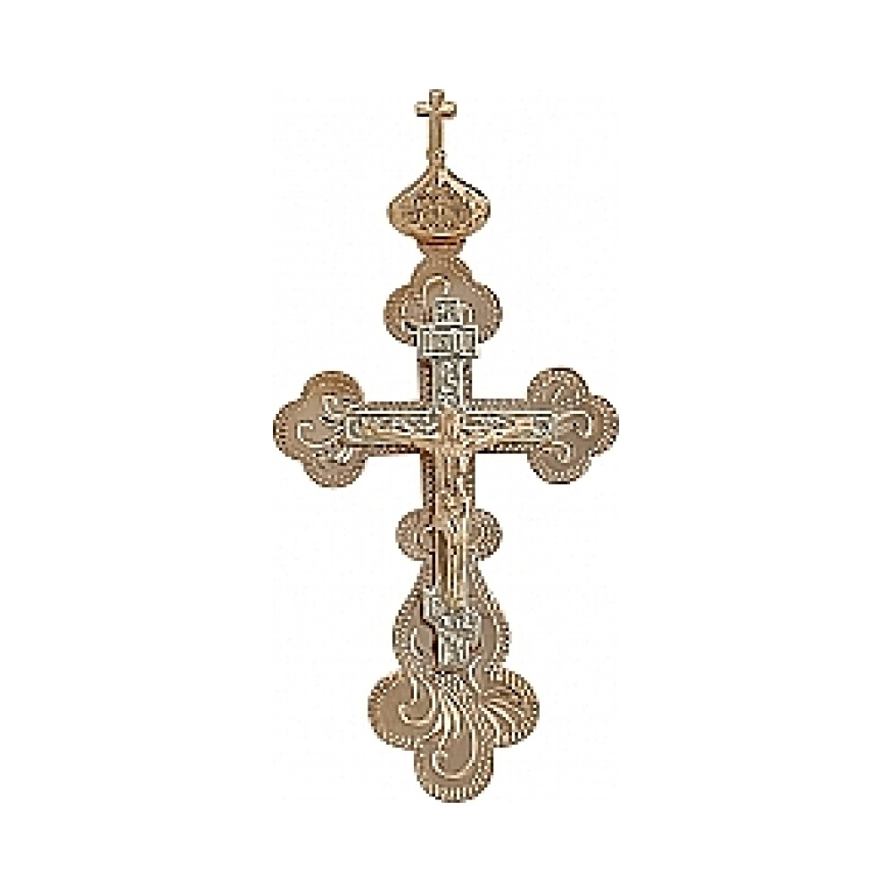 Крест с ручной разгравировкой № 78137