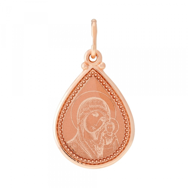 Икона с лазерной гравировкой и холодной эмалью № 105430