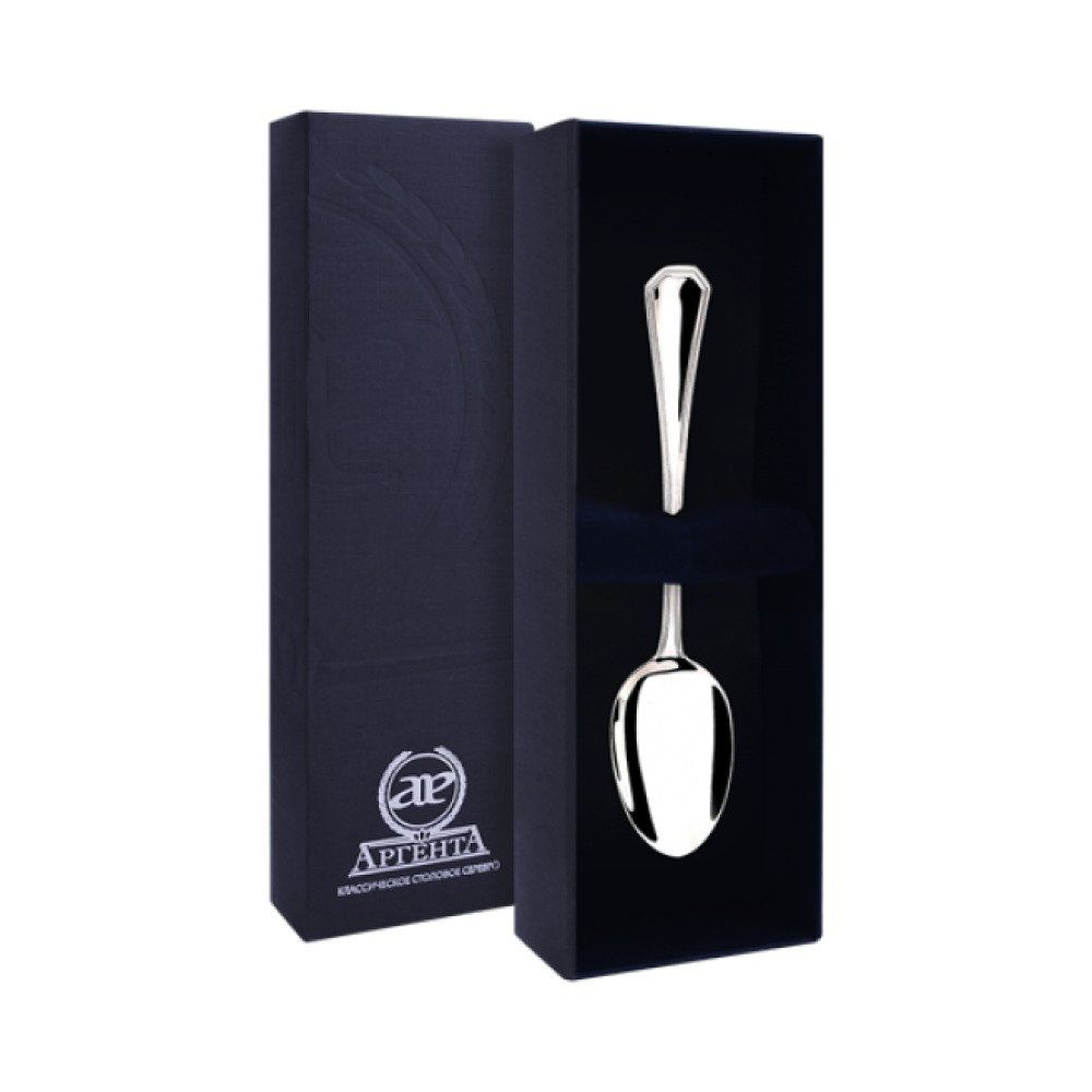 Серебряная кофейная ложка «Элегант»