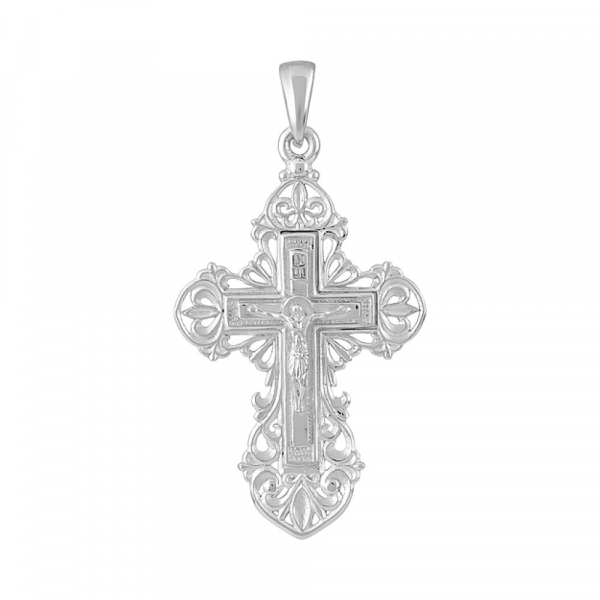 Крест литой с накладкой № 132213