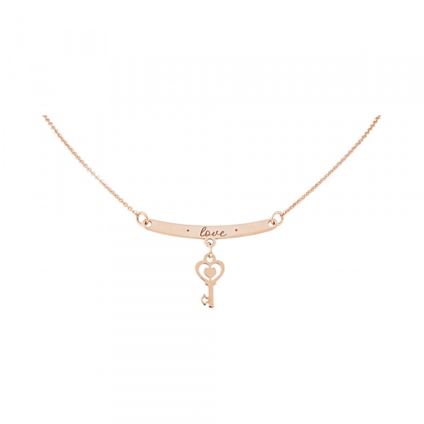 Золотое колье без камня № 124352