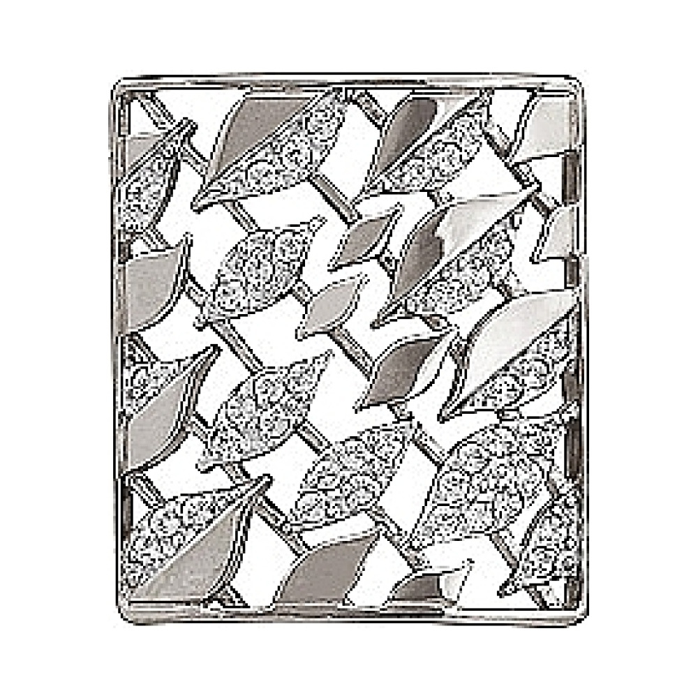 Золотая подвеска с фианитом № 71612