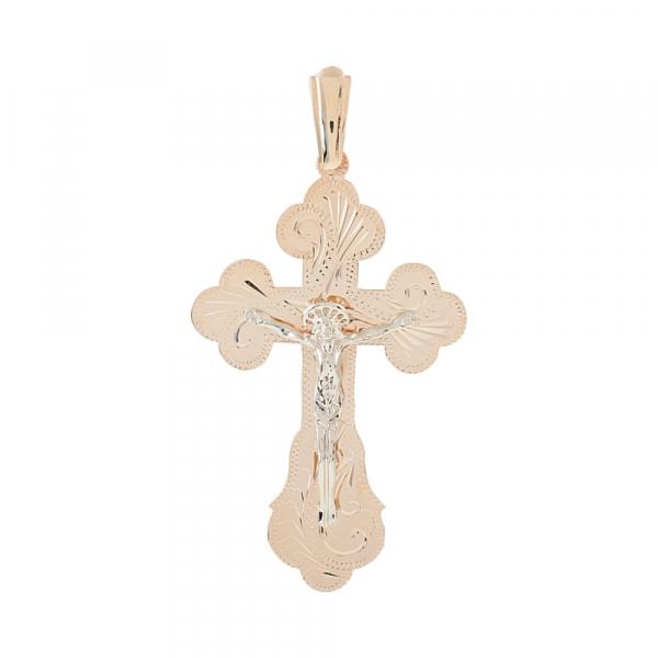 Крест с ручной разгравировкой № 77483