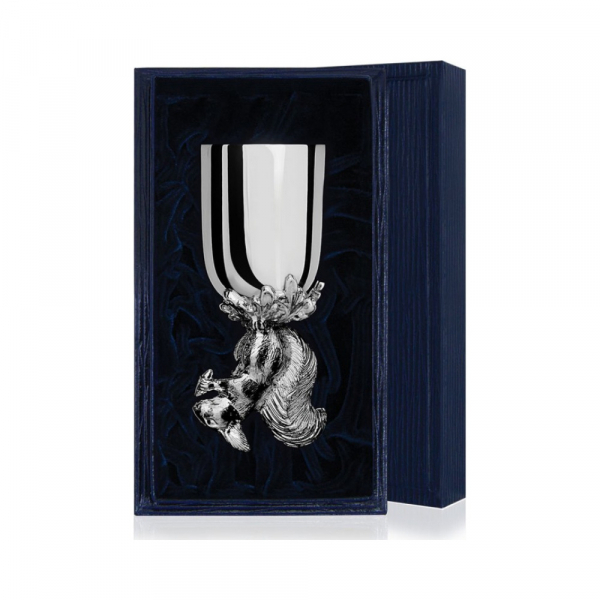 Серебряная рюмка «Белка»