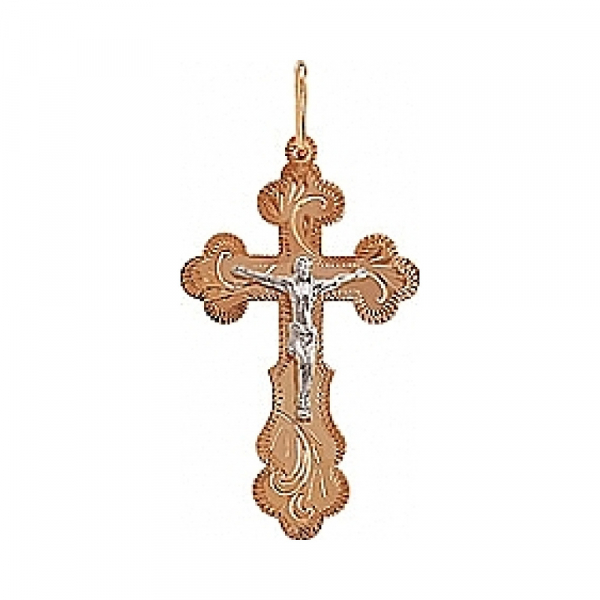 Крест с ручной разгравировкой № 77196