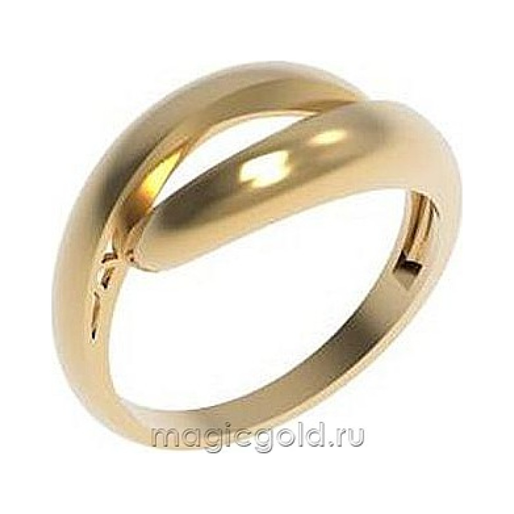 Золотое кольцо без камня № 173286