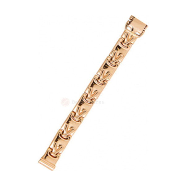 Золотой браслет для часов № 51010