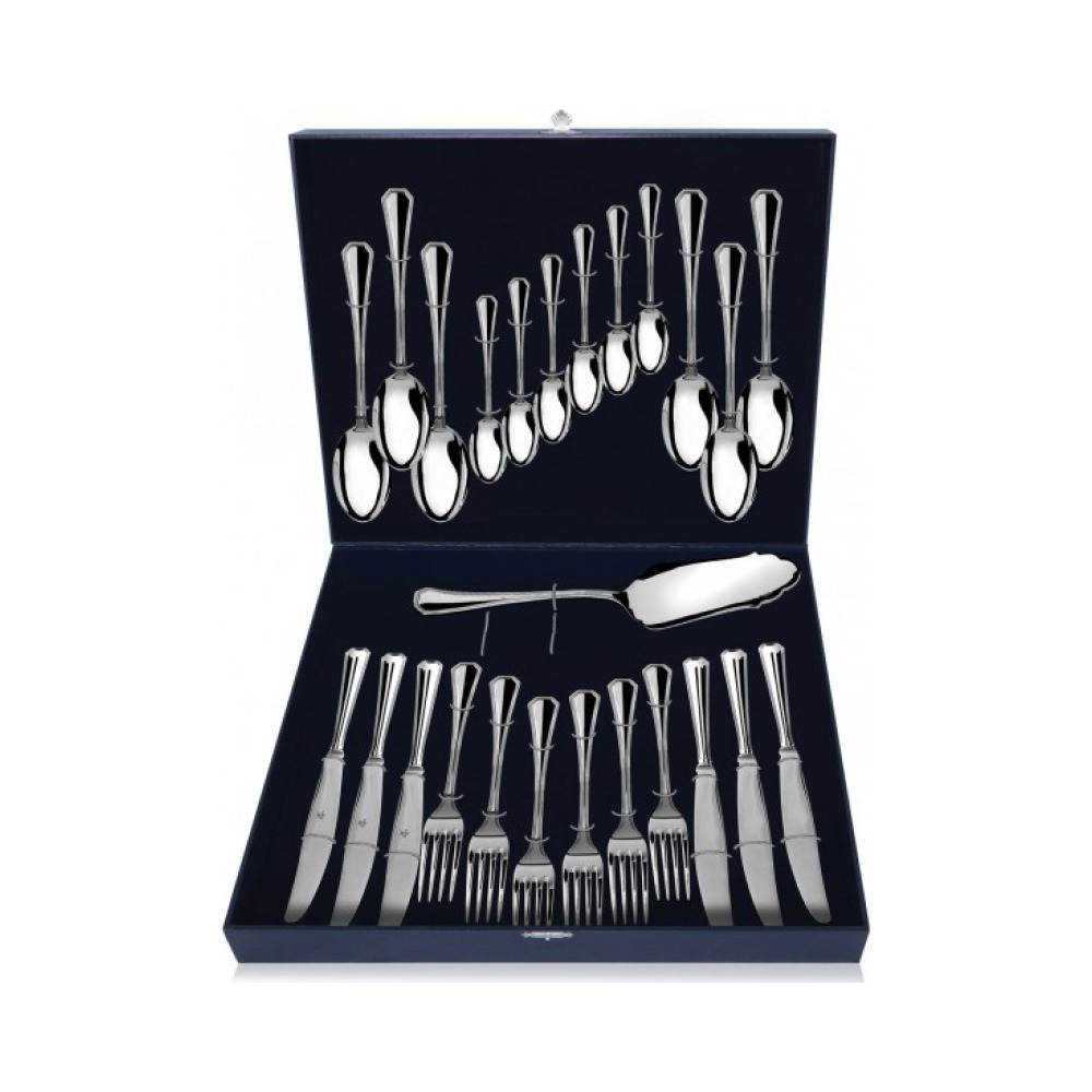 Серебряный столовый набор «Элегант» 25 предметов