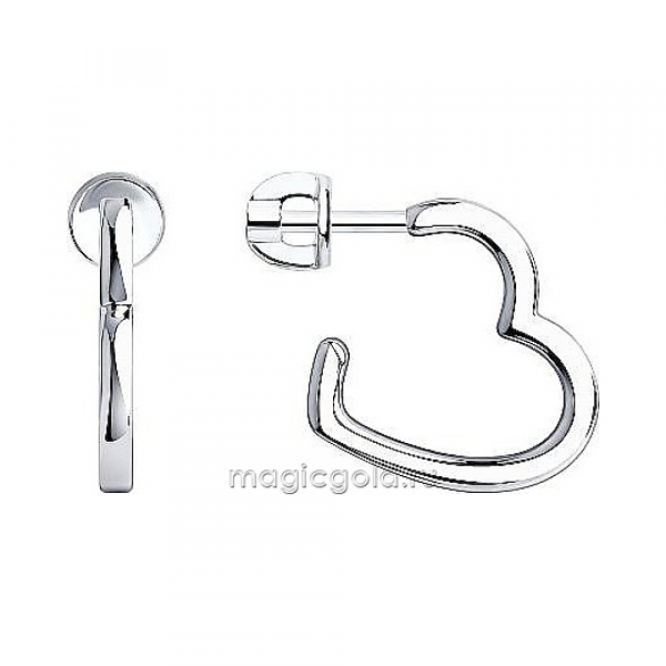 Пуссеты без камня № 173405