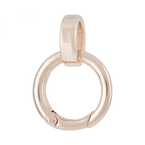 Серебряная подвеска с золотым покрытием № 129153