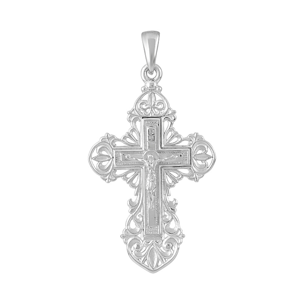 Крест литой с накладкой № 132213