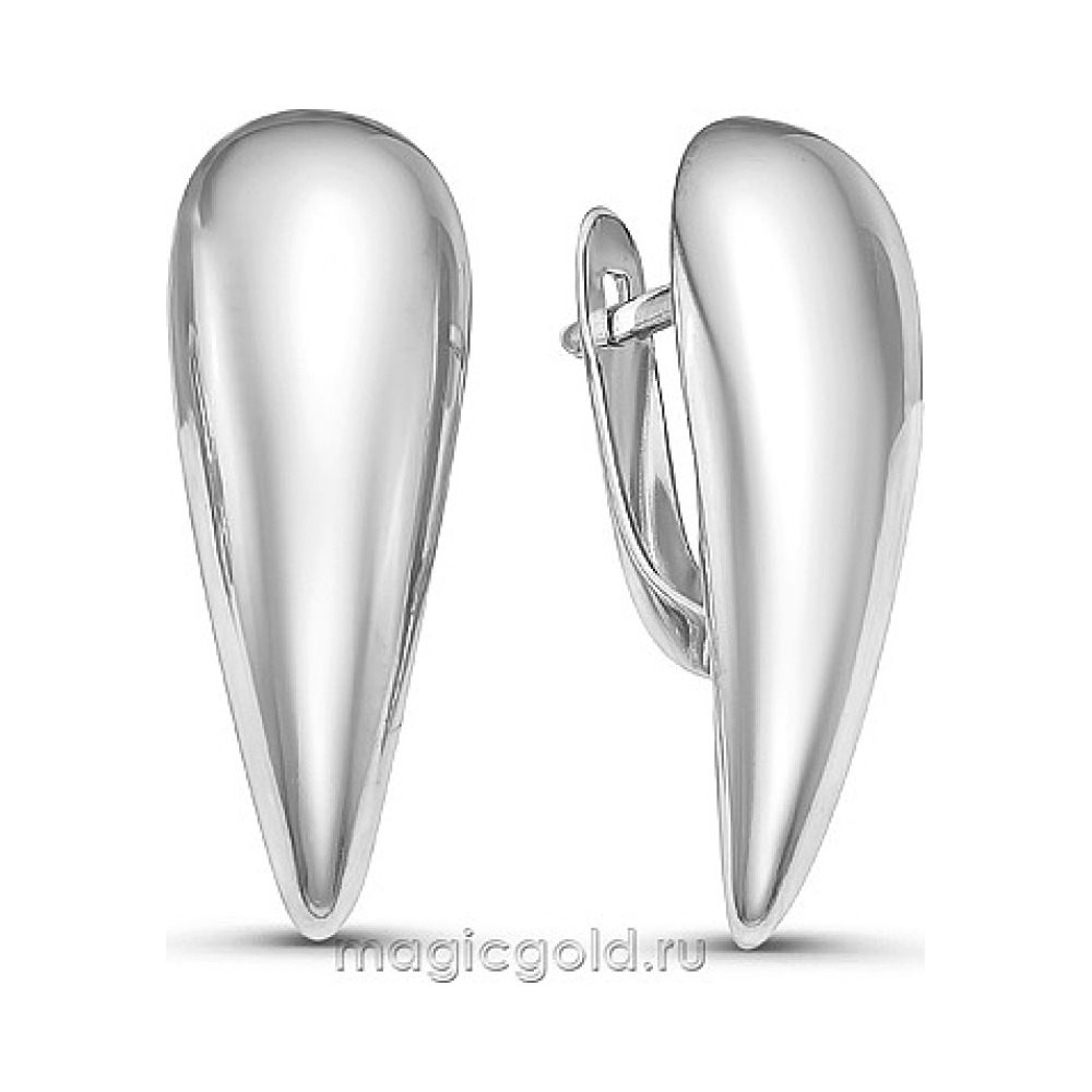 Серебряные серьги б\к № 161338