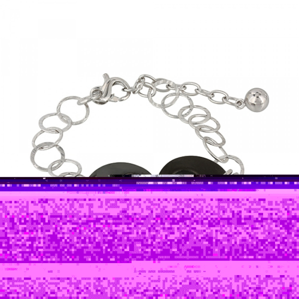 Серебряный браслет без камня № 106653