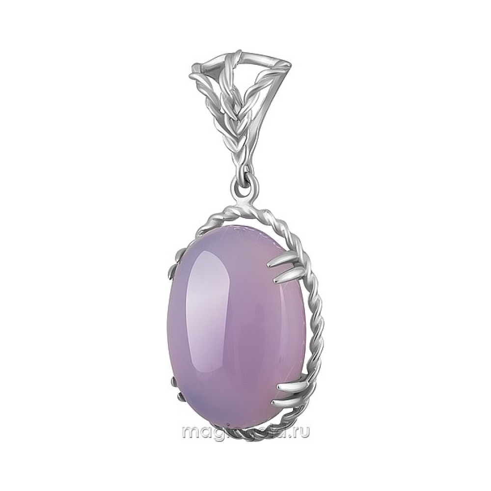 Серебряная подвеска с ониксом № 164543