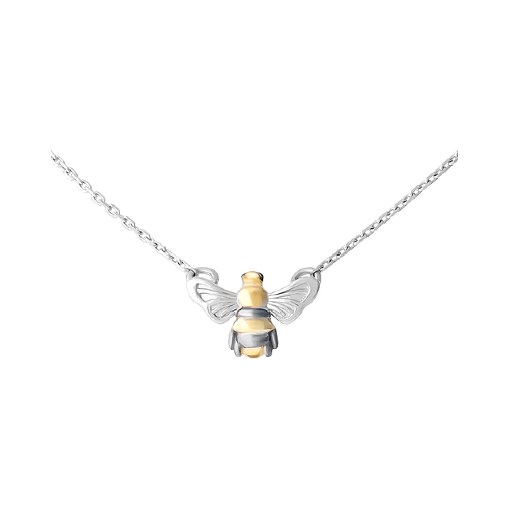 Серебряное колье № 126966