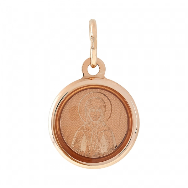 Икона с лазерной гравировкой и холодной эмалью № 112354