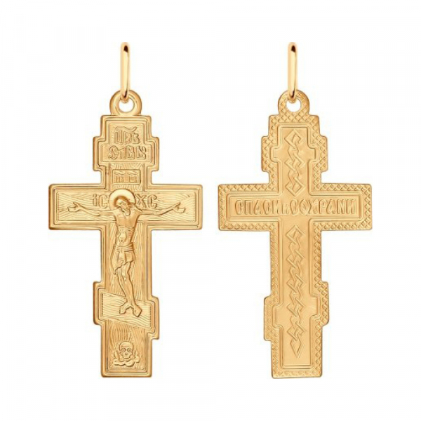 Крест штамп. с нак. б/з № 159156